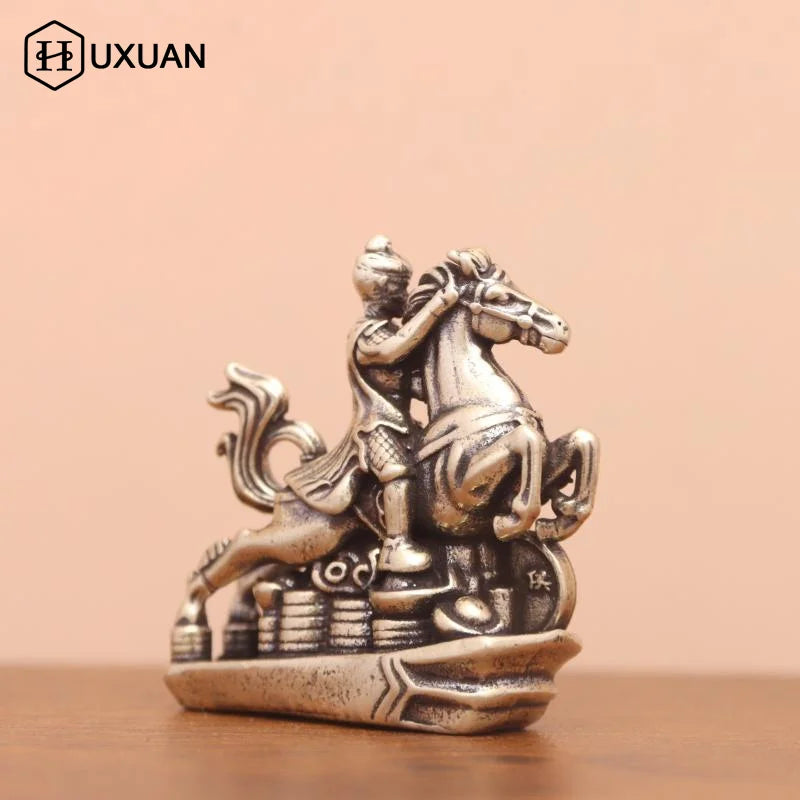 statue homme cheval argenté relief details traditionnel art asiatique deco maison erotique erotique erotique