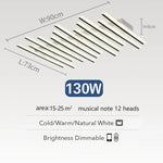 plafonnier moderne acrylique led noir blanc rayures horizontales semi encastrée télécommande lumière chambre salon