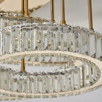 lampe moderne or transparent facettes élégante invisible 249 2000lm 90 260v assemblage salon