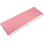 tapis yoga bleu rose gris moderne antidérapant 173cm 61cm texture tissage confortable sport pilates