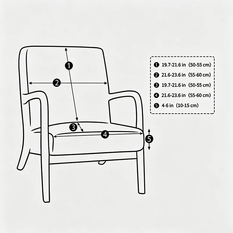 housses fauteuil moderne polyester imprimé feuilles marbre blanc gris bleu vert opaques