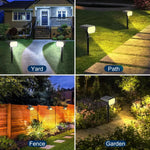 éclairage extérieur spots solaires LED noirs moderne 74 pièces IP65 autonome jardin couloir contemporain