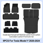 tapis sol voiture noir rayures horizontales moderne antidérapant tout saisons protection intérieure tapis avant