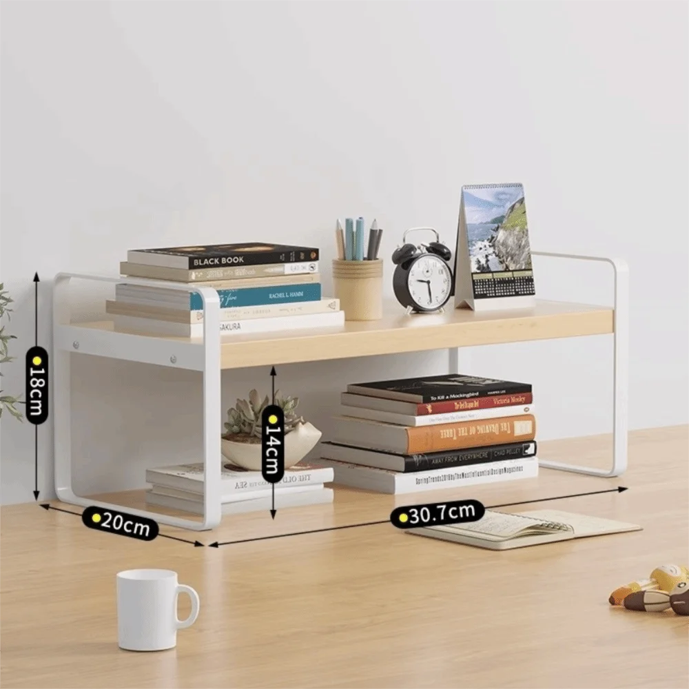étagère blanc bois moderne minimaliste réutilisable multiple rangements organisation gain place plants calendrier livres