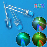 Diodes led super lumineuses 5mm rondes transparentes blanc rouge vert bleu eau claire moderne