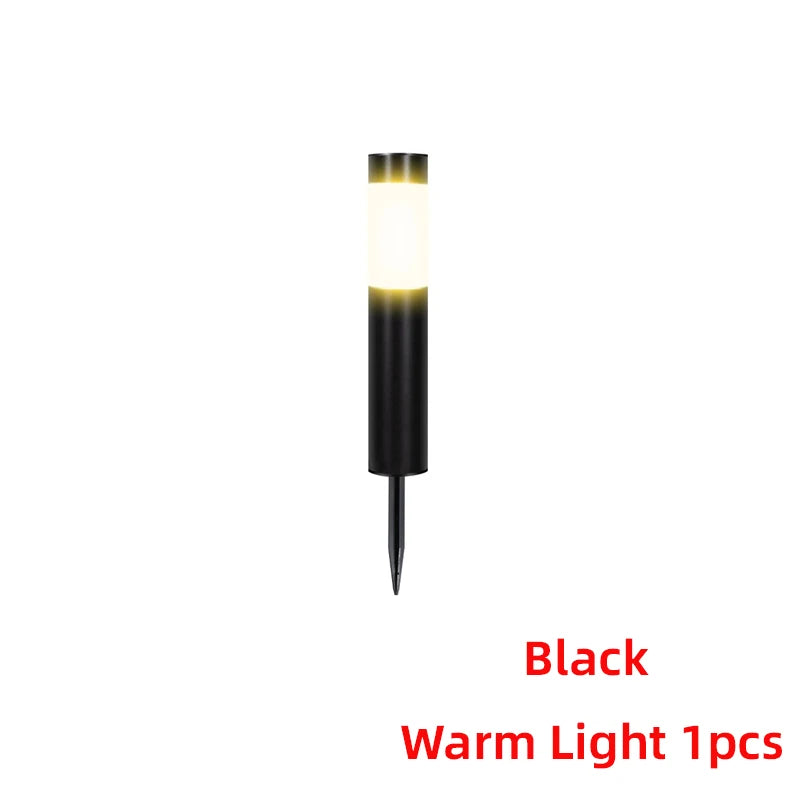 lumière solaire extérieure moderne étanche jardin cheminée ip65 waterproof led