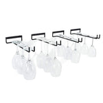 racks murals noir transparents moderne verres vin fixés minimaliste suspension.storage