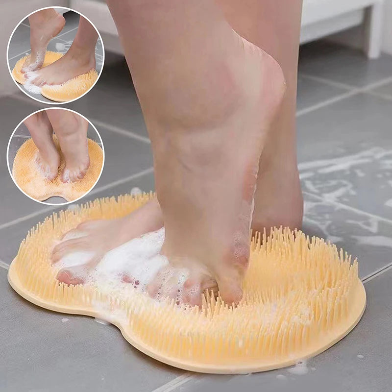 brosse bain rose moderne poils eyelets douche exfoliation brosses ventouse soins corps bristles hygiène