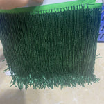 franges verre noires or argent decoratives 15cm textiles costumes 10cm moderne