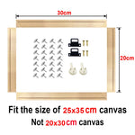 cadre mural moderne bois fleurs paysages océan textes 20x30cm 25x35cm