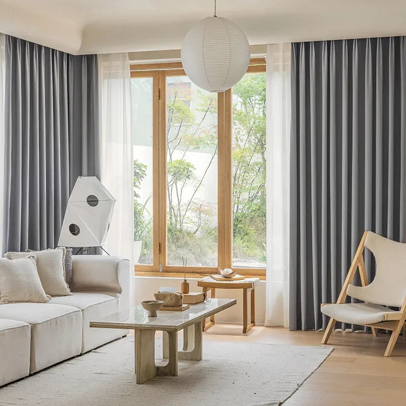 Rideau occultant personnalisable en différentes couleurs pour chambre