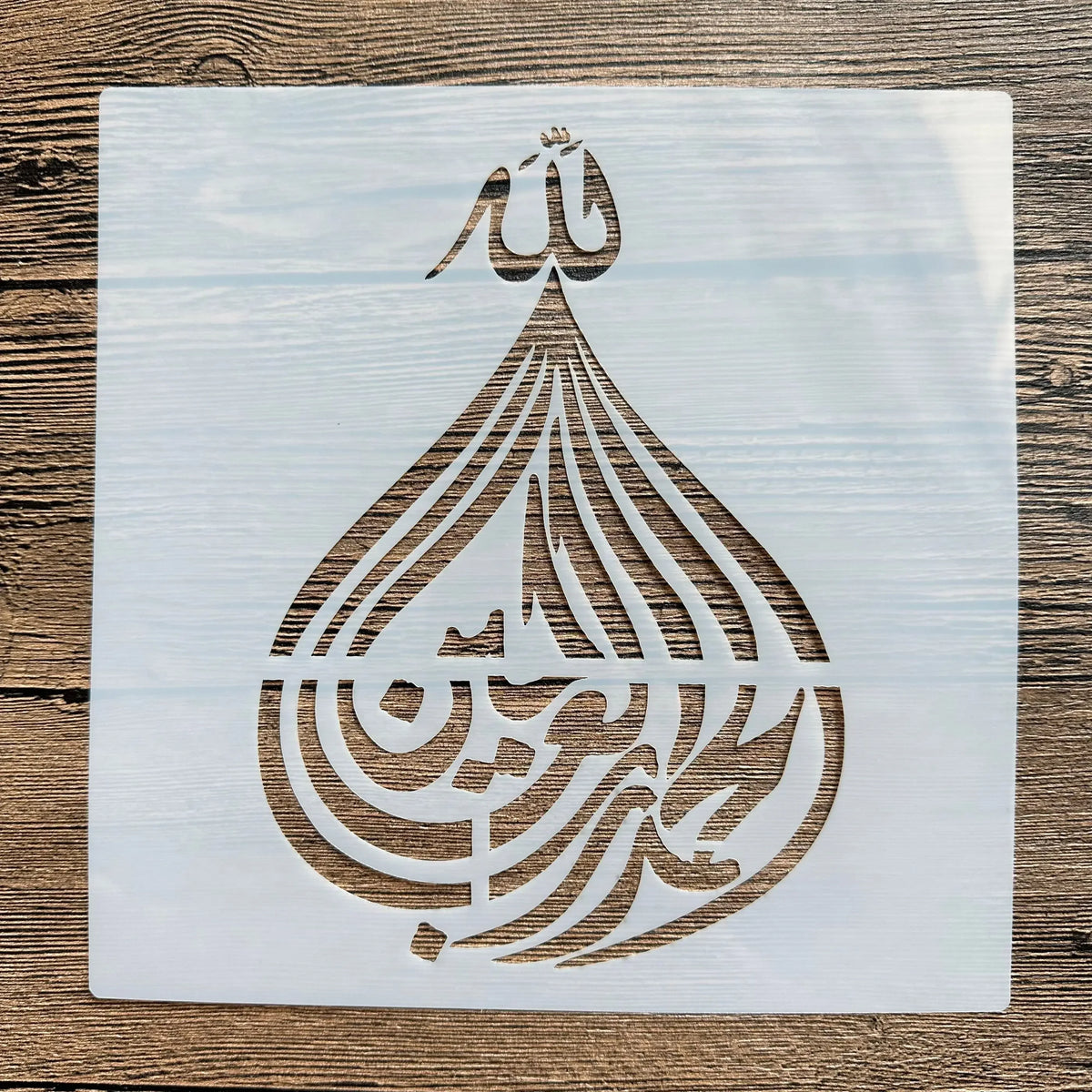 Stencil géométrique moderne blanc 20cm 20cm pochoir peinture bricolage album photo