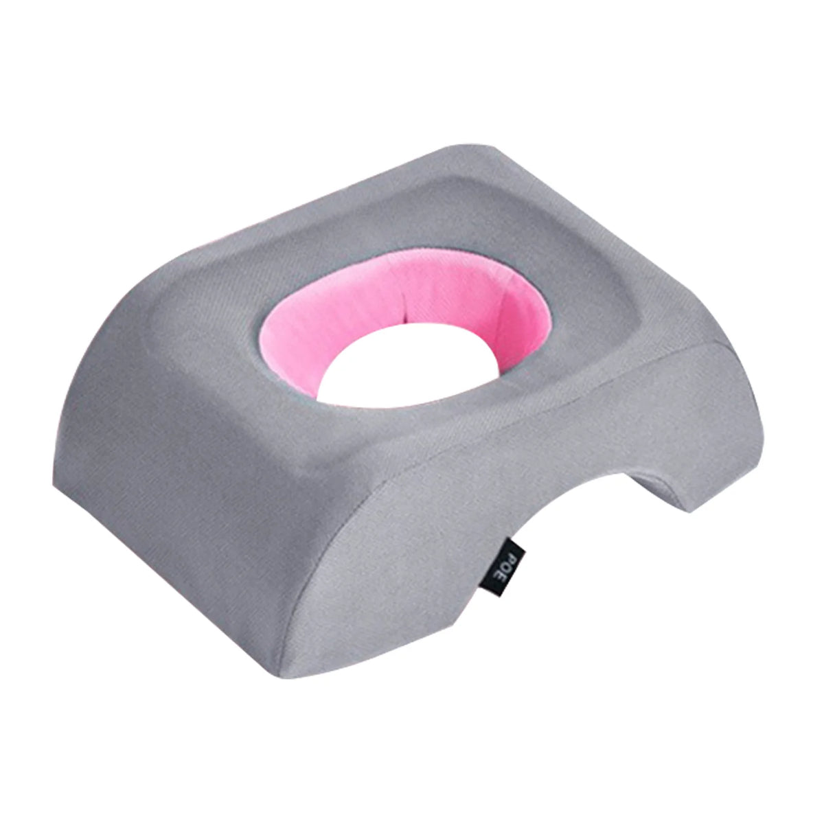 coussin soutien sommeil mousse polyester massage face down confort salon gris tissu uni ergonomie
