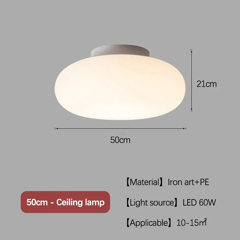 suspension lumineuse moderne 50cm blanc led câble ajustable opacité chambre salon