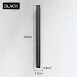 lampe murale led extérieure moderne noir blanc 40cm 60cm 80cm 100cm 120cm