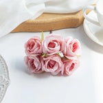 fleurs artificielles soie roses blanches couronne mariage romantique décoration intérieure anniversaire baby shower