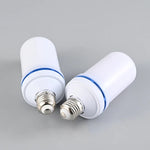 ampoule led e27 flamme artificielle multicolore effet dynamique moderne