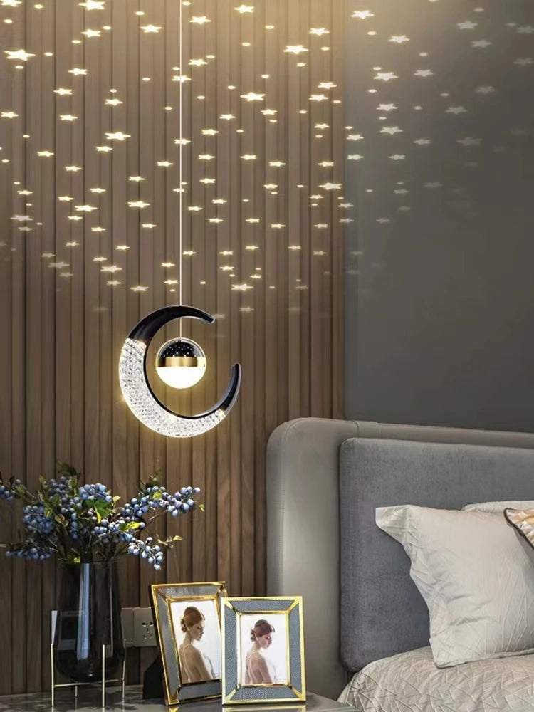 Detail finition metal or lampe suspendue decoration interieur