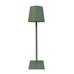 lampe table led moderne rechargeable sans fil intensité réglable étanche ip54 blanc minimaliste