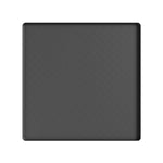 tapis silicone anti dérapant moderne plateau protection sol 50x50cm bord surélevé gris noir