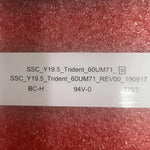 bandes led blanc bleu adhésives modernes lisses sans fil 50mm 70mm kit télévision