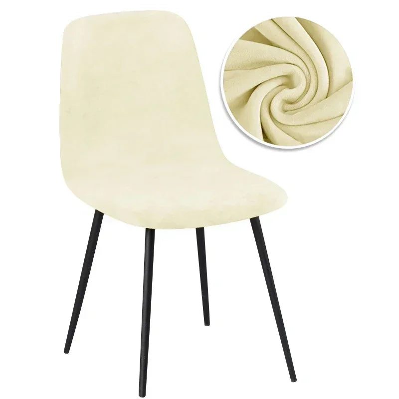 chaise moderne velours beige blanc violet rose marron orangeversible 22 48cm