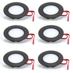 ampoule led spot noir blanc gris métallisé moderne 12v 68mm 55mm 14mm