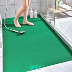 tapis antidérapant pvc vert rouge gris moderne salle bain cuisine drainant imperméable multifonctionnel