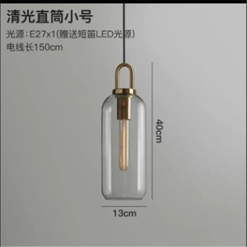 suspension lumineuse moderne gris fumé doré verre mat métal poli ampoule filament visible chambre