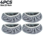 tampon microfibre vert doux absorbant clip pratique nettoyage sol meubles humidification écologique rechargeable