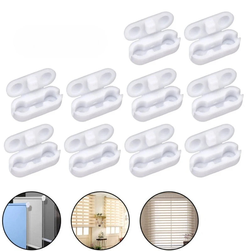 clips rideau blancs stores verticaux moderne clips remplacement 10 20 pièces opaques plastique latte
