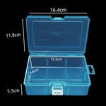 boîtes rangement transparentes couleurs pastel compartiments divisés poignées intégrées modernes bijoux emballage pratique