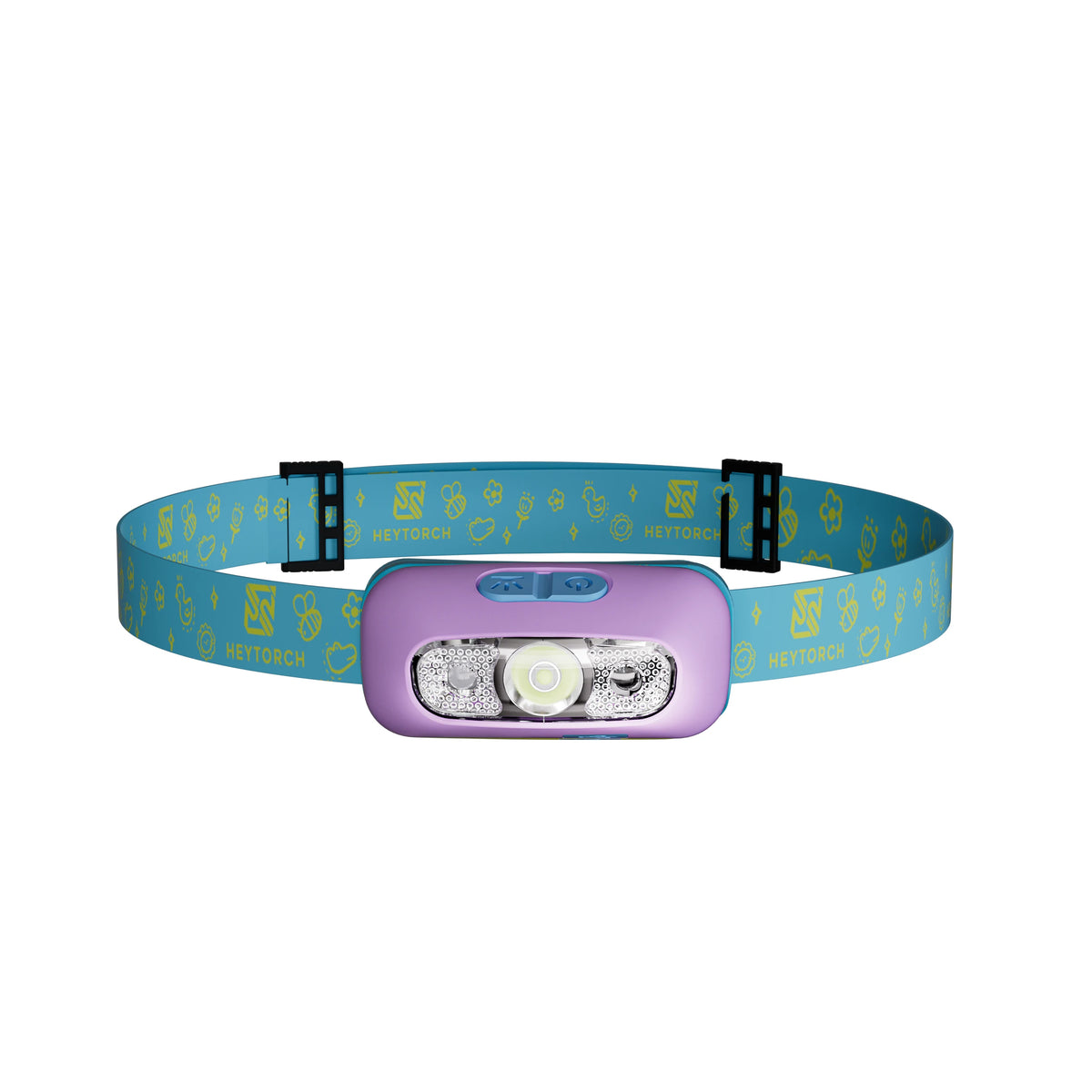lumière frontale enfant led rechargeable type vert bleu rose jaune camping