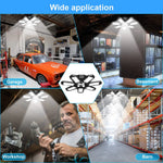 lampe led garage industrielle panneau réglable éclairage intérieur moderne e26 e27