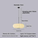lampe suspendue moderne blanche rayures horizontales salon restaurant led 40cm 50cm