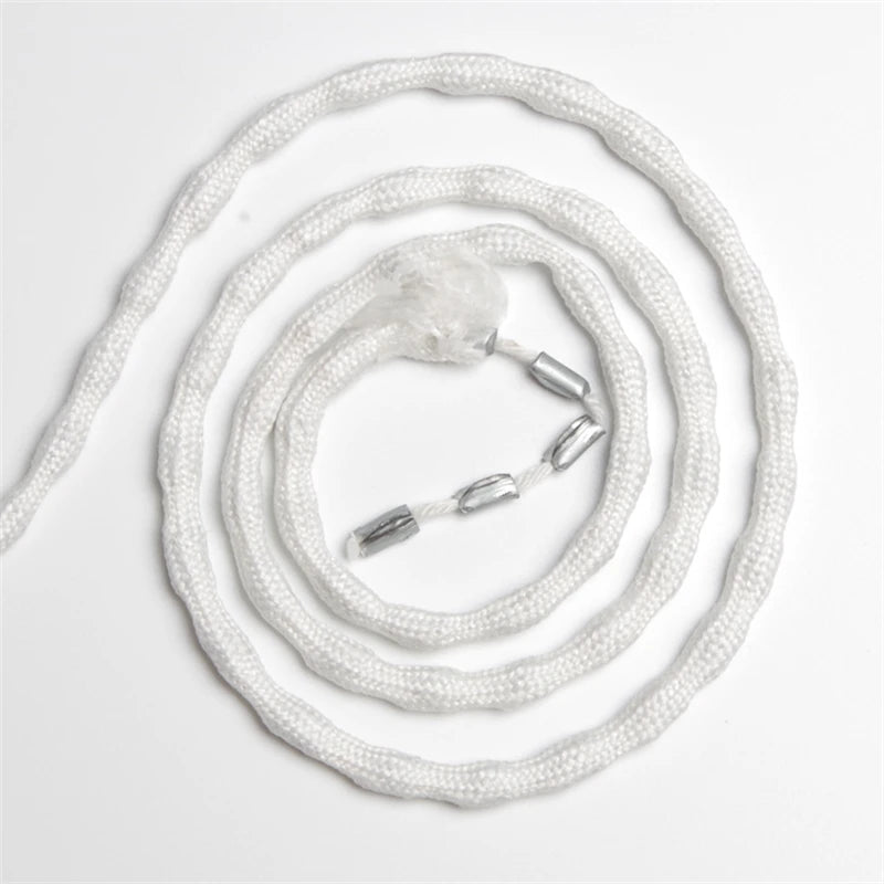 corde blanche moderne adhésive 10m 5m textile opacité matériaux bricolage artisanal decoration