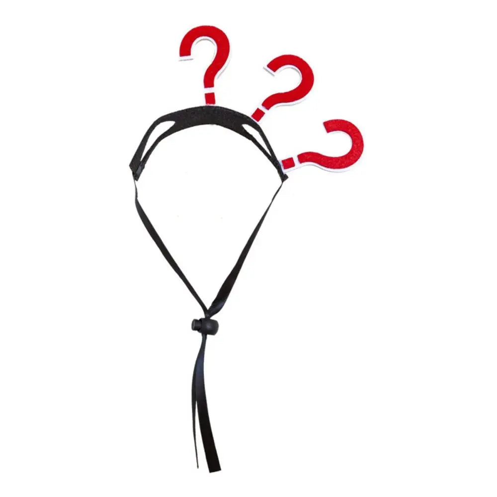 accessoire animaux compagnie bandeau élastique ajustable noir rouge fête horreur adjustable
