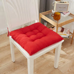 coussin carré moderne rose clair uni lavable amovible anti dérapant mousse pu tissu 40x40cm