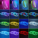 ruban lumineux flexible multicolore 84leds adressable ws2811 ip65 étanche moderne