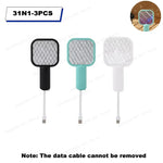 raquette anti moustiques rechargeable usb rose bleu noir blanc moderne pratique