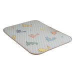 tapis animaux compagnie moderne dessins animés ours nuages beige gris bleu