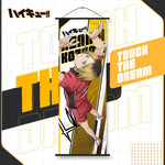 affiche bannière anime tobio kageyama orange noir illustration volley ballSuspense, demandé impose contraintes strictes