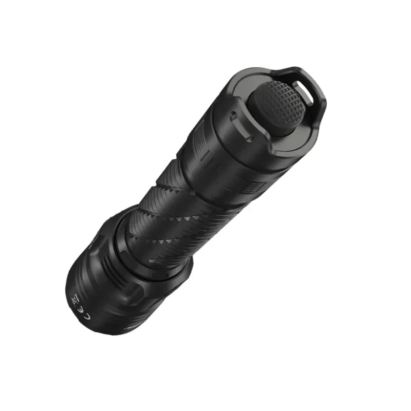 lampe poche rechargeable 3300 lumens 500m distance éclairage spirale aluminium