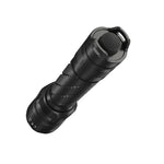 lampe poche rechargeable 3300 lumens 500m distance éclairage spirale aluminium