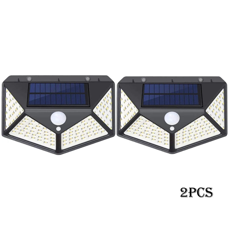 lampe murale solaire motion sensor led moderne extérieure ip65 garage jardin porte