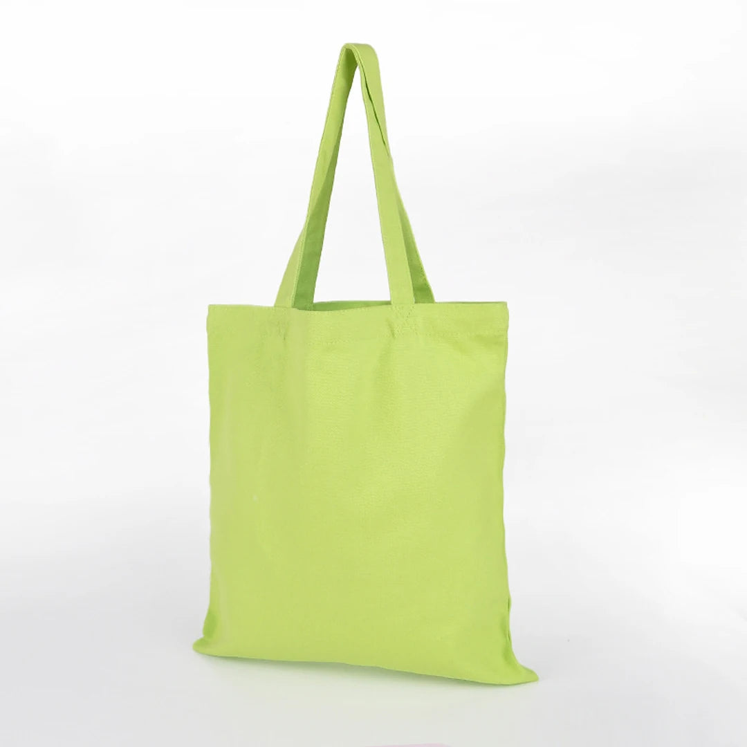 sac main tote noir unisexe toile simple décontracté fourre tout