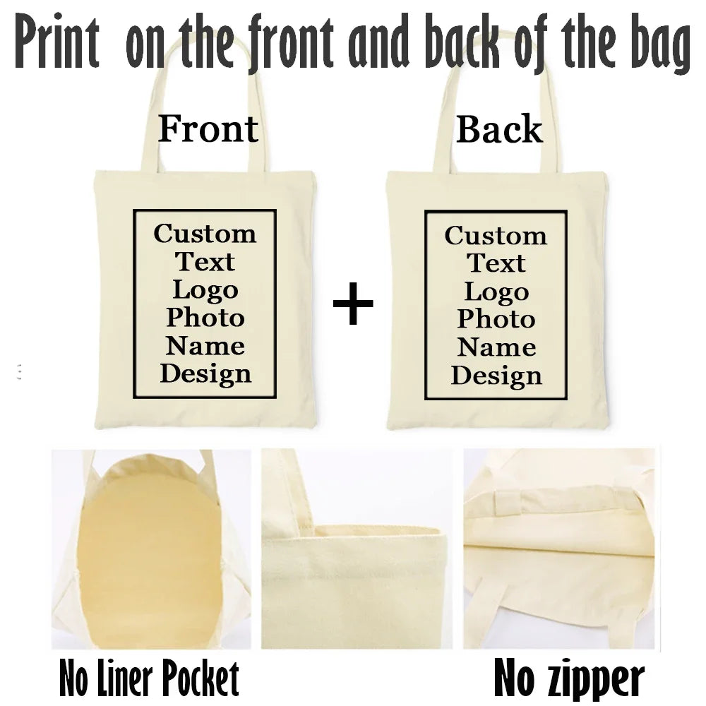 tote bag toile personnalisable sac main femme plage décontracté coton brut sac fourre tout
