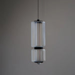 lampe suspendue transparente marbrée moderne salon restaurant chambre principal led dorée