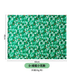 serviettes table coton fleurs modernes vert rose bleu blanc cuisine maison restaurant