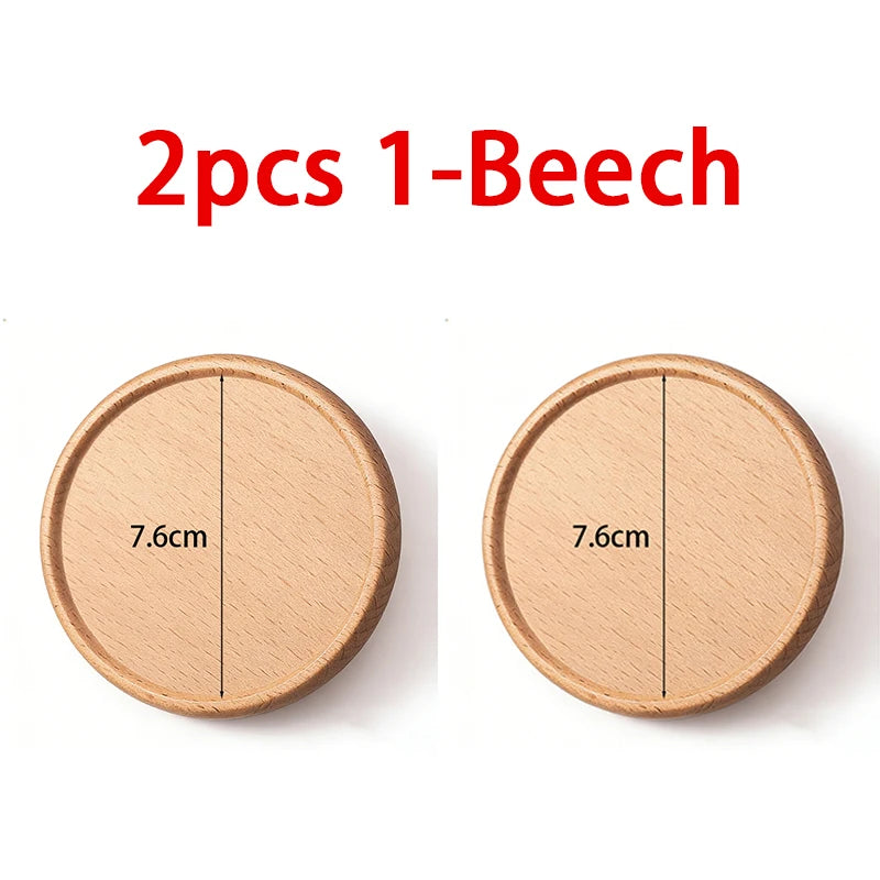 coasters bois naturels respectueux environnement minimaliste bois chêne noyer sets coeurs rectangles